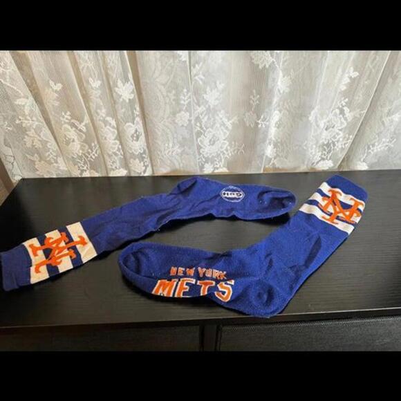 MLB Other - New York Mets Fan Socks - Blue and Orange